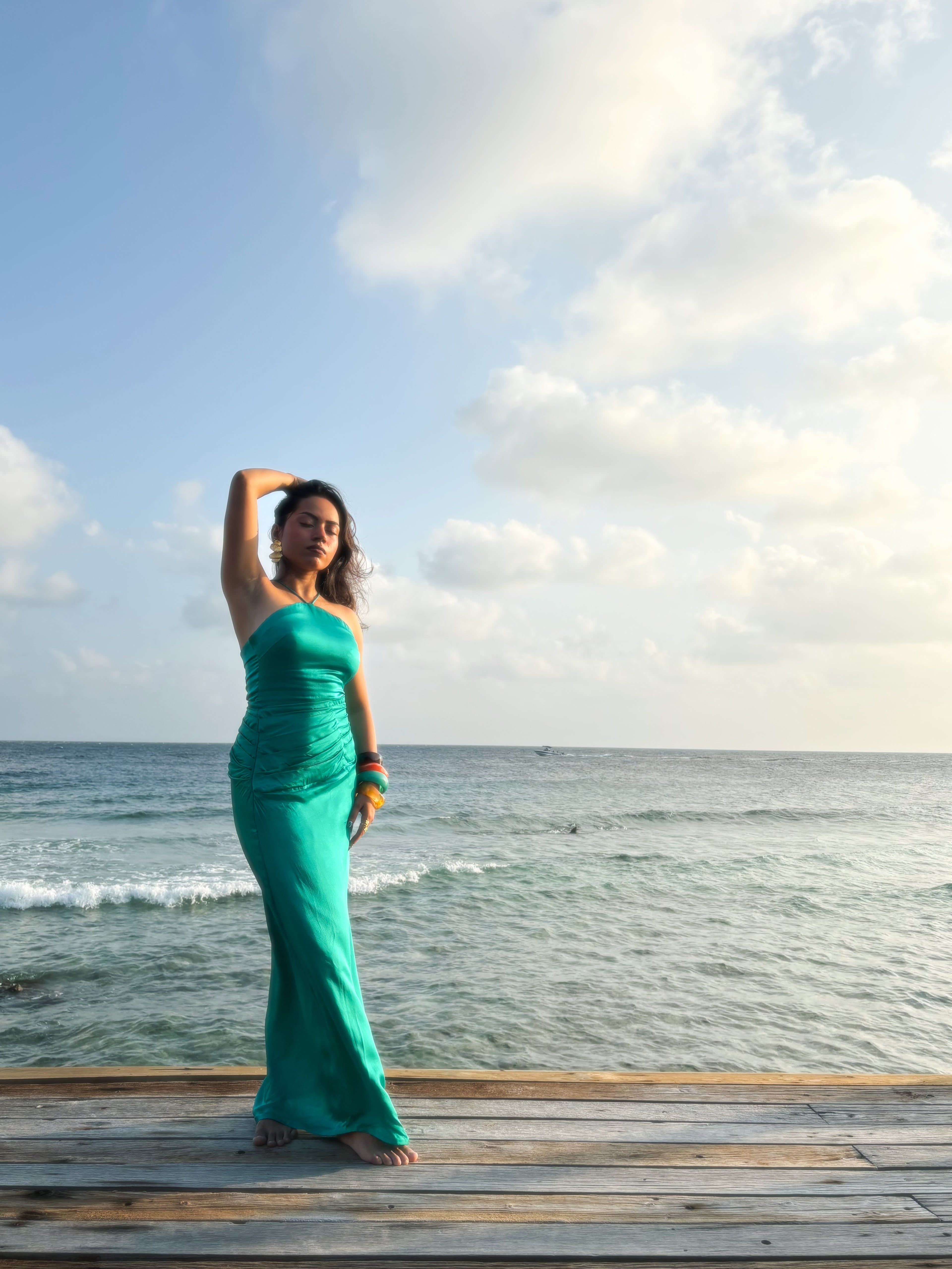 AZURE MUSE DRESS